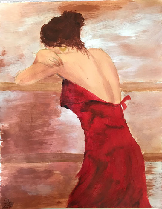 "Red Barre" by Maria Messias Mendes