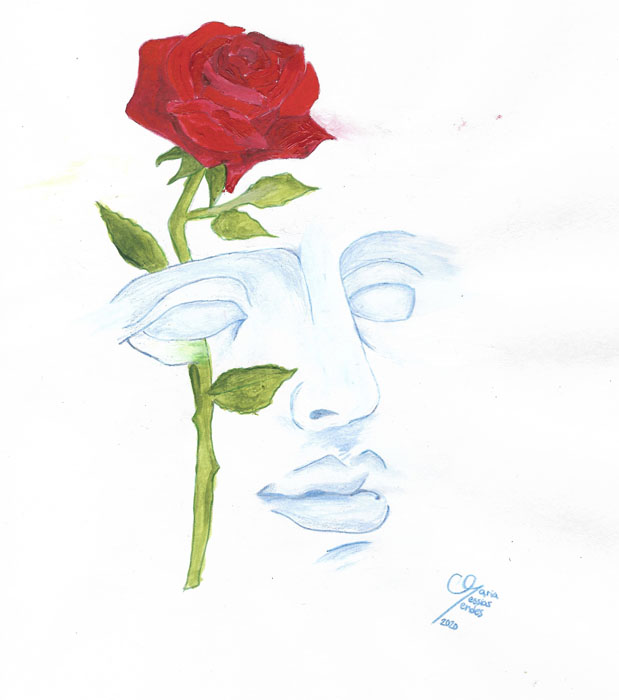 "Greek Rose" by Maria Messias Mendes