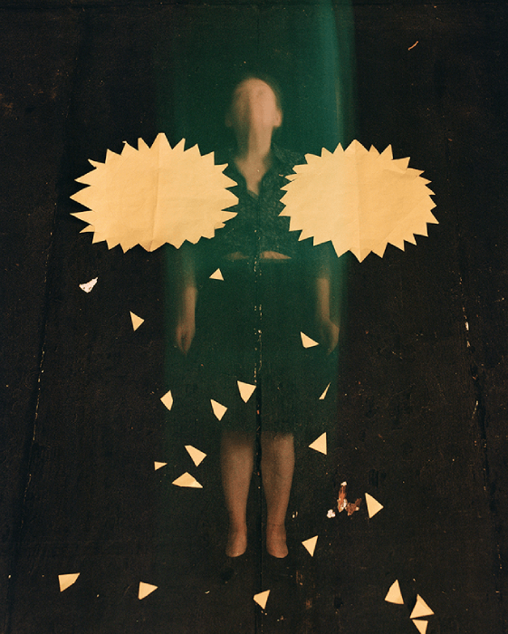 "Yellow Stars on a Black Floor" by Tania Serket