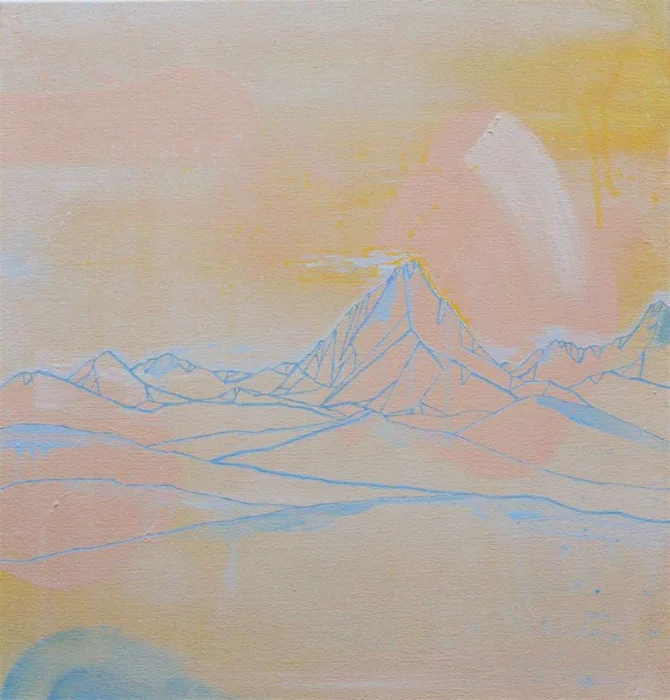 "mountain make believe" by Carey_deVictoria-Michel
