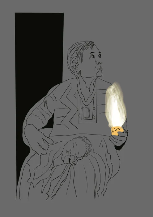 Illustration "Hope and Light" by Bianca Cosar