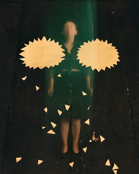 "Yellow Stars on a Black Floor" by Tania Serket