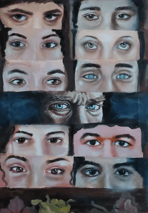 "Show Me Your Eyes Let Me Read Your Soul" by Tuana Burçak Kahraman