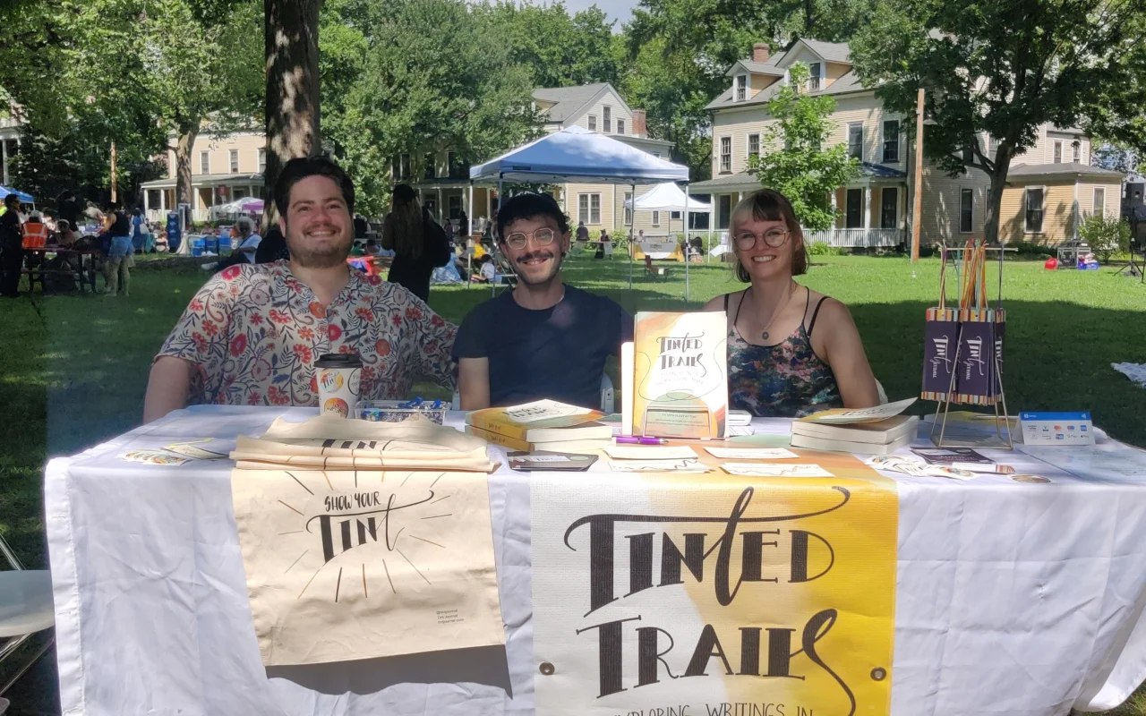 NYC Poetry Festival 2025; Matthew Monroy, John Salimbene & Lisa Schantl © Tint